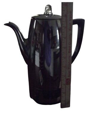 Kenmore Vintage Coffee Perculator Maker electric silver Model 31167110 10-cup